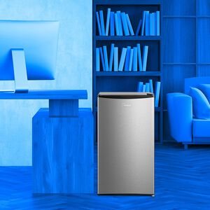 Midea 19 in. 3.3 cu. ft. Mini Fridge - Stainless Steel Look, , hires