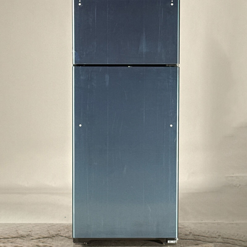 GE 28 in. 17.5 cu. ft. Top Freezer Refrigerator - Stainless Steel (Open Box Good Condition), , hires