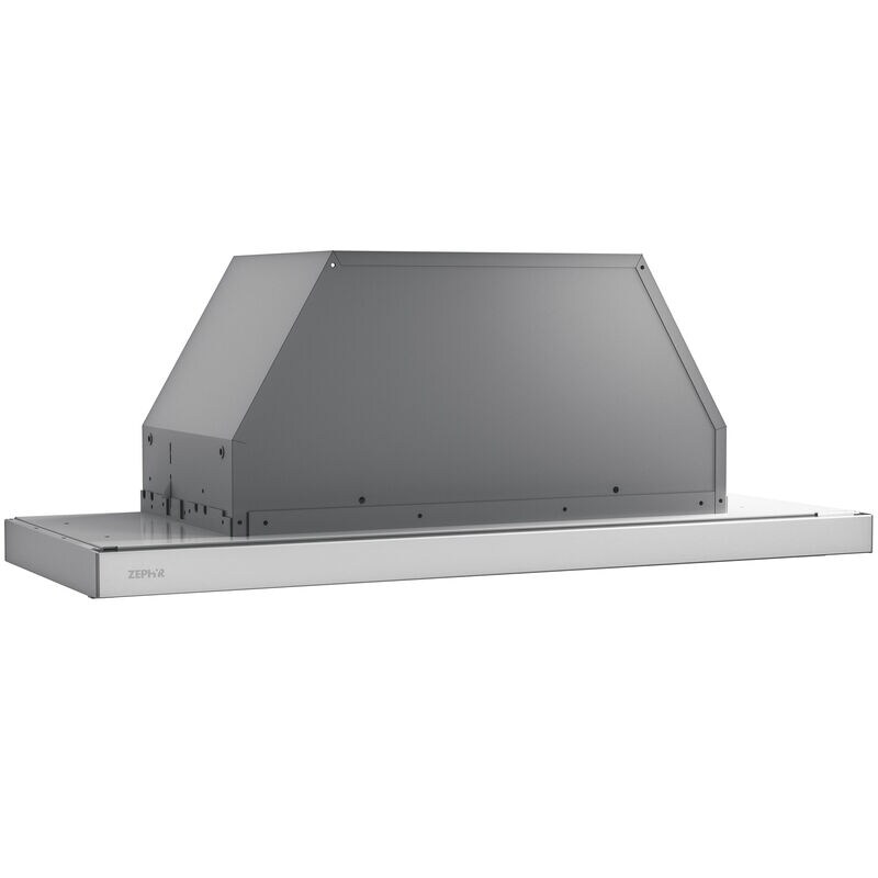 Zephyr 36 in. Convertible Slide-Out Style Range Hood with 290 CFM, 3 Fan Speeds & 2 LED Lights - Stainless Steel, , hires