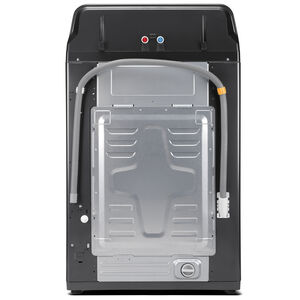 Midea 27 in. 4.4 cu. ft. Smart Top Load Washer with Power Wave 360 Agitator - Metallic Gray, Metallic Gray, hires