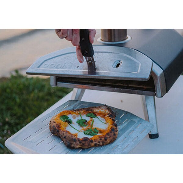 Ooni Fyra 12 Wood Pellet Pizza Oven - Black with Stainless