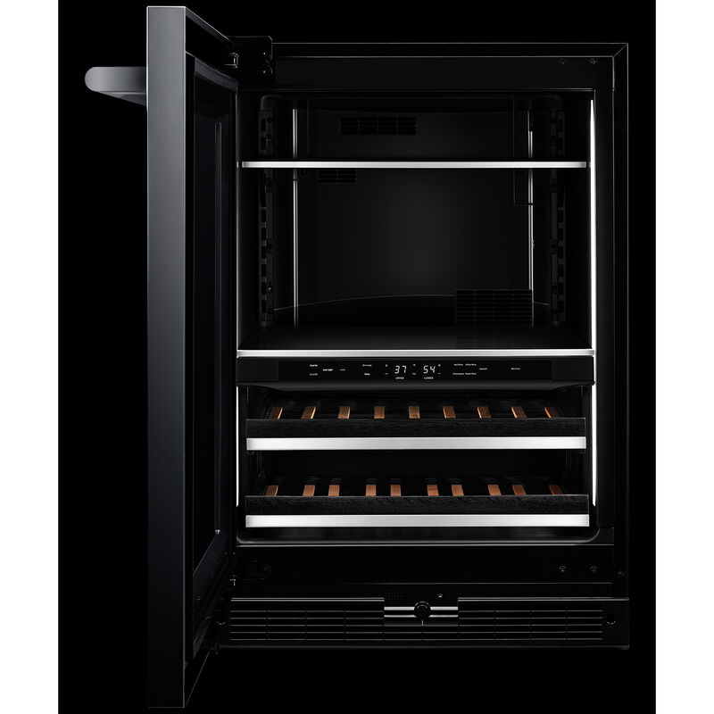 JennAir Rise Series 24 in. 5.0 cu. ft. Built-In Beverage Center with Fixed Shelves & Digital Control - Stainless Steel, , hires
