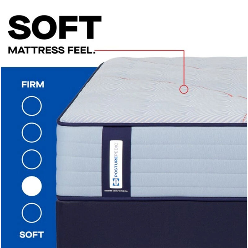 Sealy Orlando Posturepedic Plush Innerspring Full Size Mattress, , hires