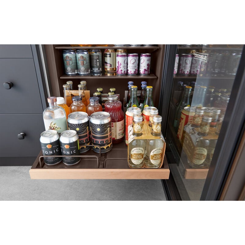 Sub-Zero Designer Series 24 in. 5.5 cu. ft. Built-In Undercounter Beverage Center with Adjustable Shelves & Digital Control Right Hinged - Custom Panel Ready, , hires