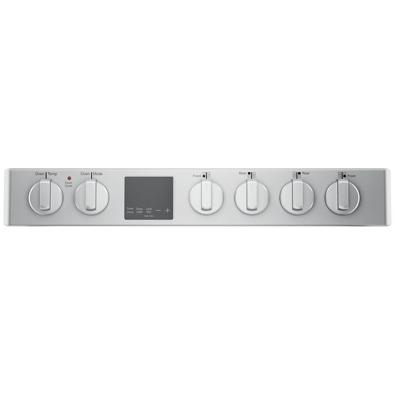 Haier 24 in. 2.9 cu. ft. Convection Oven Freestanding Gas Range with 4 Sealed Burners - Stainless Steel, , hires