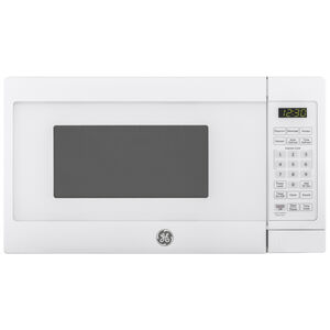 GE 17 in. 0.7 cu. ft. Countertop Microwave with 10 Power Levels - White, , hires