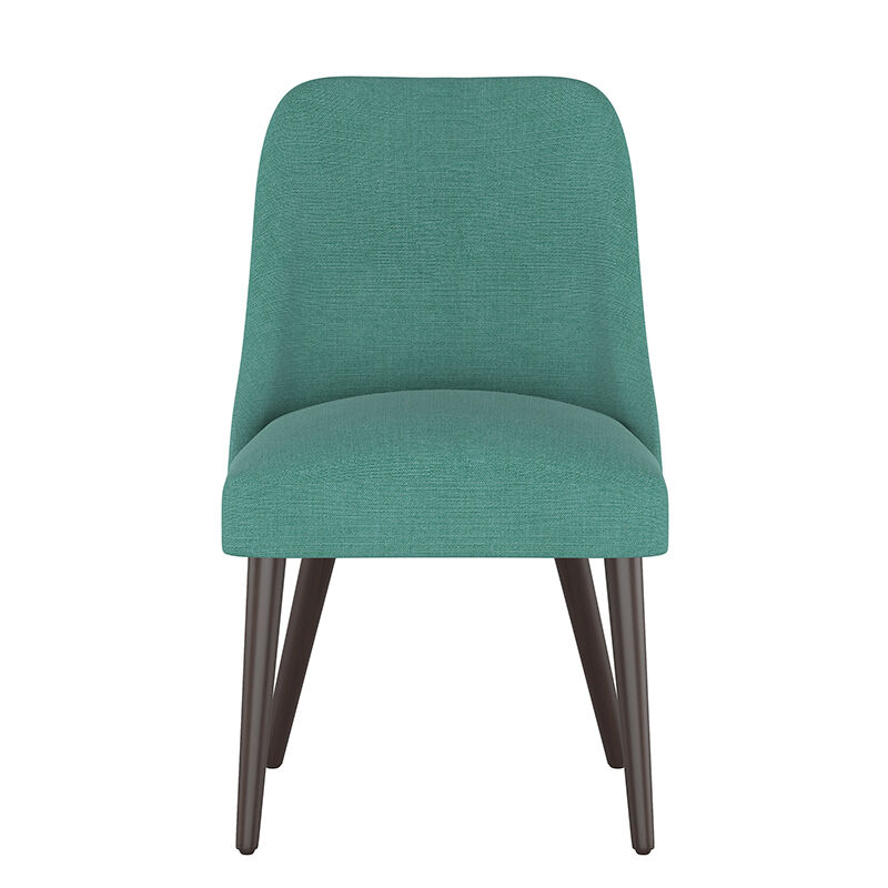 Skyline Furniture Modern Mid Century Dining Chair in Linen Fabric - Laguna, , hires