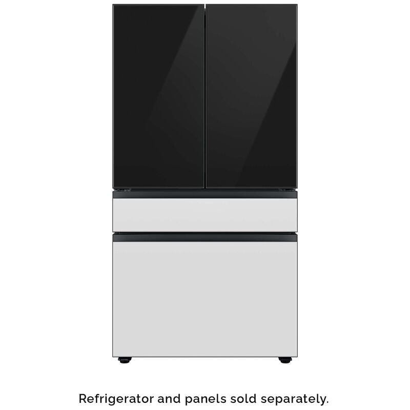 Samsung BESPOKE 4-Door French Door Middle Panel for Refrigerators - White Glass, , hires