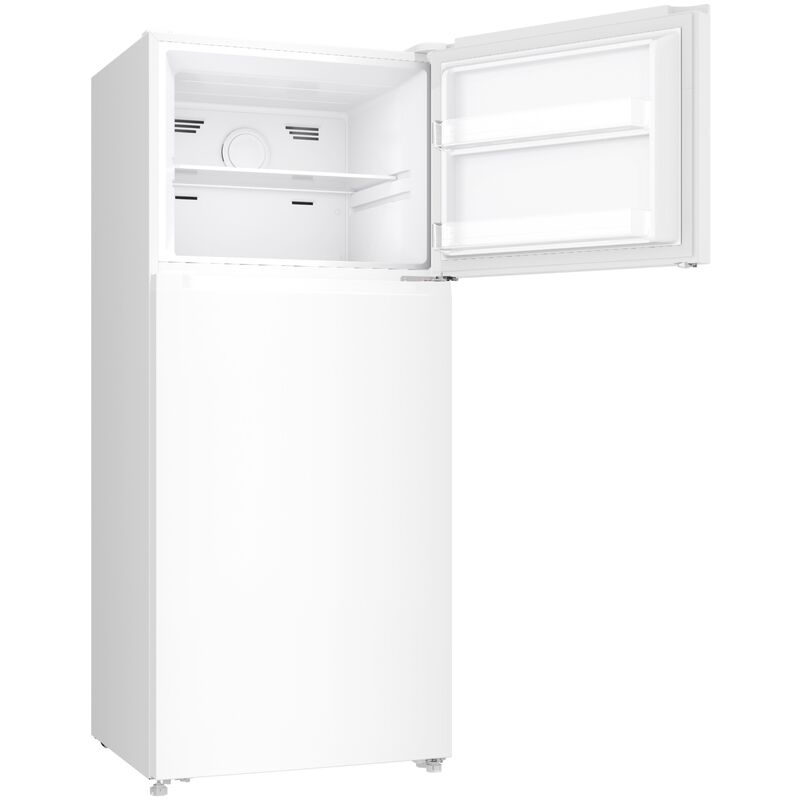 Avanti 28 in. 14.6 cu. ft. Counter Depth Garage-Ready Top Freezer Refrigerator - White, White, hires