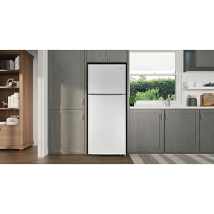 Frigidaire 28 in. 17.6 cu. ft. Top Freezer Refrigerator - White, White, hires