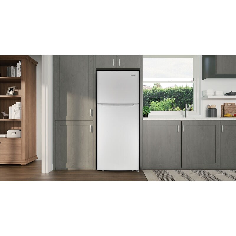 Frigidaire 28 in. 17.6 cu. ft. Top Freezer Refrigerator - White, White, hires