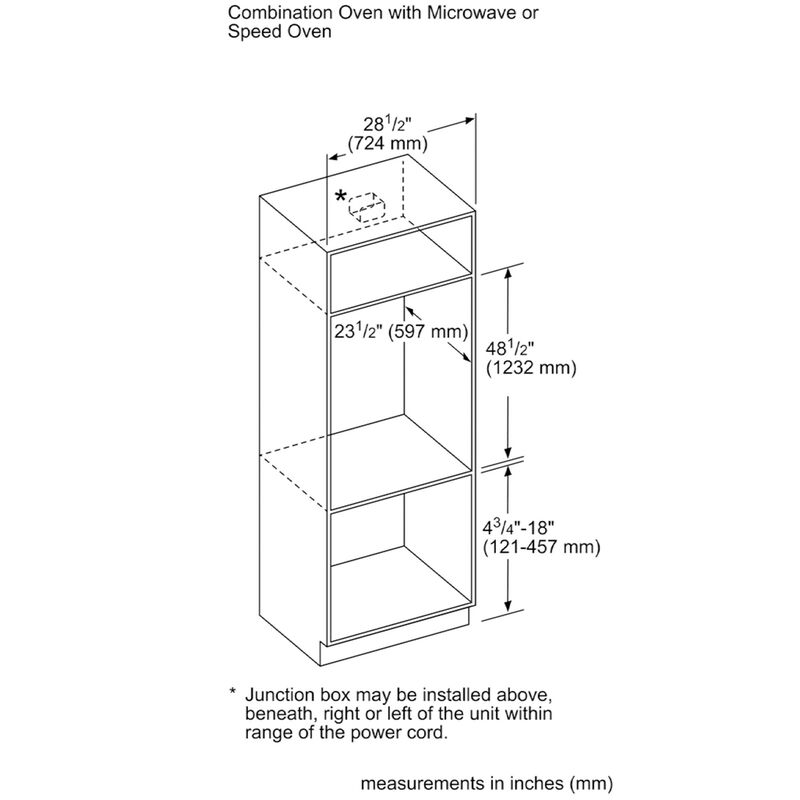 Thermador Masterpiece Series 30 in. 6.1 cu. ft. Smart Speed Electric Microwave/Wall Oven Combo with True European Convection - Stainless Steel, , hires