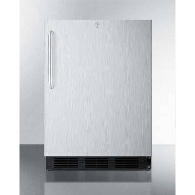 Summit 24 in. 5.5 cu. ft. Outdoor Undercounter Refrigerator - Stainless Steel | SPR7BOSST