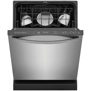 Frigidaire Gallery 24 in. Top Control Dishwasher with 52 dBa Sound Level - Stainless Steel, , hires