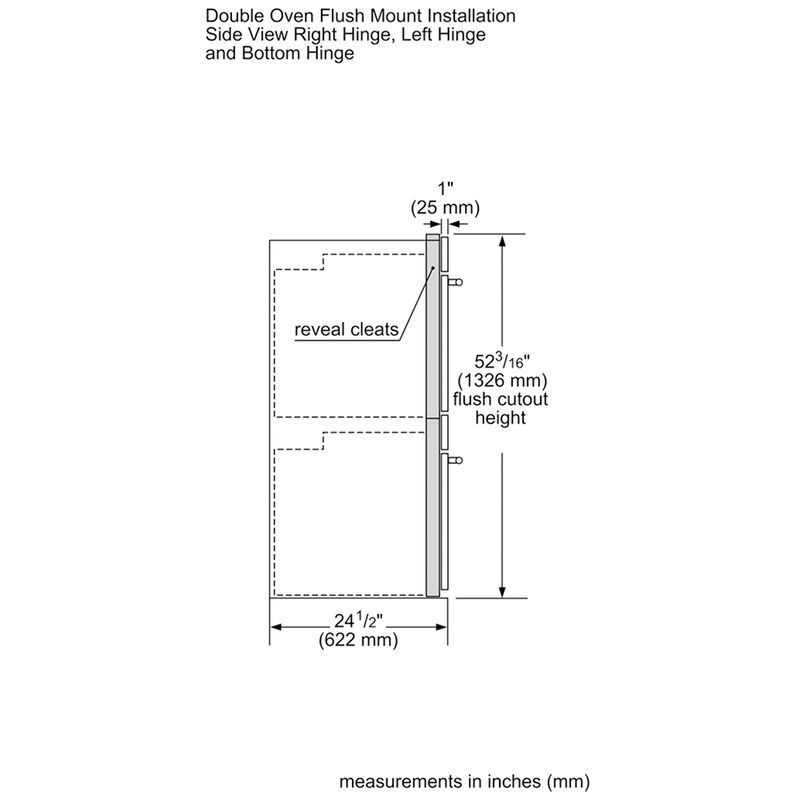 Thermador Masterpiece Series 30 in. 9 cu. ft. Smart Top Control Electric Double Wall Oven with True European Convection - Stainless Steel, , hires