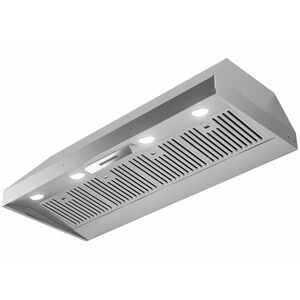 XO 46 in. Standard Style Range Hood with 3 Speed Settings, 1000 CFM, Ducted Venting & 4 LED Lights - Stainless Steel, , hires