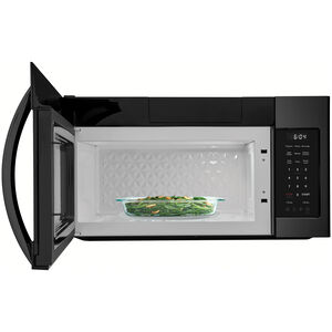 Frigidaire 30 in. 1.8 cu. ft. 1000W Over-the-Range Microwave with 300 CFM - Black Stainless, Black Stainless, hires