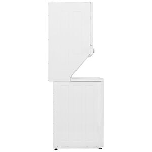 Frigidaire 27 in. Laundry Center with 3.9 cu. ft. Washer with 11 Wash Programs & 5.5 cu. ft. Electric Dryer with 10 Dryer Programs - White, , hires