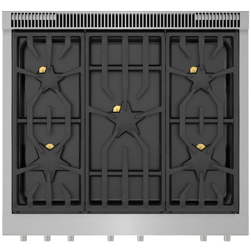 Thermador Pro Harmony Professional Series 30 in. 4.6 cu. ft. Standard Convection Gas Range with 5 Sealed Burners - Stainless Steel, , hires