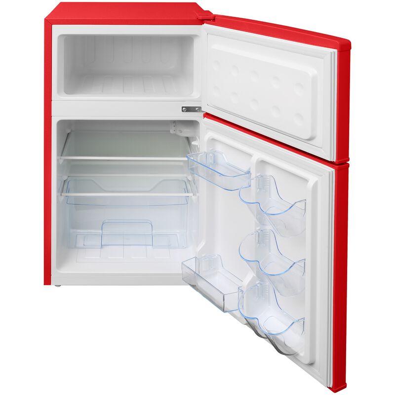 Avanti 18 in. 3 cu. ft. Mini Fridge with Top Freezer - Red, Red, hires