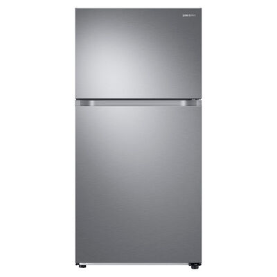 Samsung 33 in. 22.1 cu. ft. Top Freezer Refrigerator with Ice Maker - Stainless Steel | RT21M6215SR