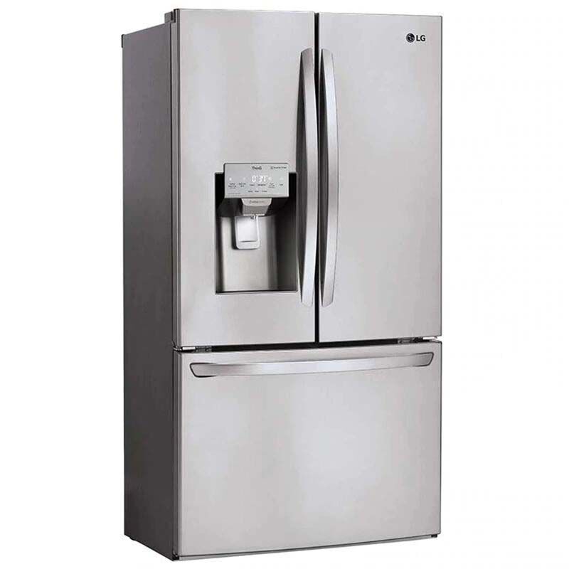 Lg 36 26 2 Cu Ft French Door Refrigerator With Ice Water Dispenser Printproof Stainless Steel P C Richard Son