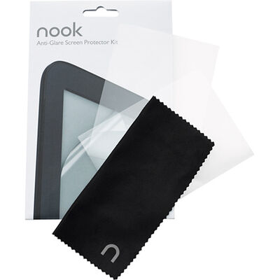 Barnes & Noble - Antiglare Screen Protector Kit for NOOK Simple Touch - Clear | 56-H18301