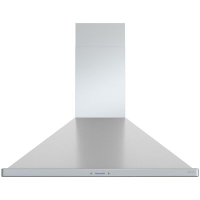 Zephyr 30 in. Ducted Chimney Style Range Hood with 400 CFM, 3 Fan Speeds & 2 LED Lights - Stainless Steel | ZSIE30BSES