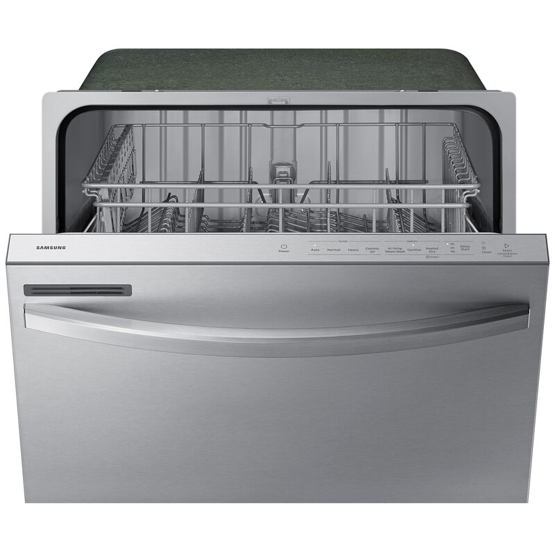 Samsung 24 in. Built-In Dishwasher with Top Control, 53 dBA Sound Level, 14 Place Settings, 4 Wash Cycles & Sanitize Cycle - Stainless Steel, , hires
