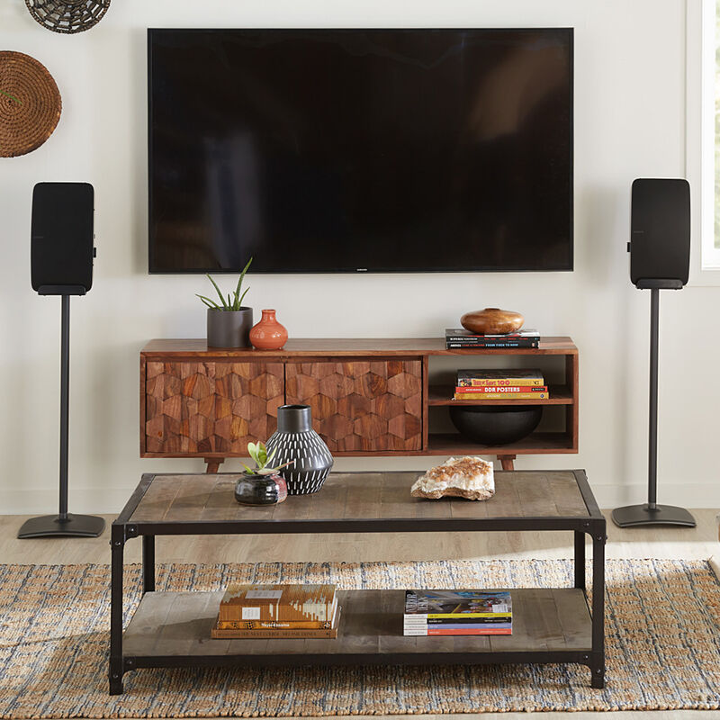 Sanus Systems Wireless Speaker Stands Designed for Sonos Five & Play 5 Speakers, , hires
