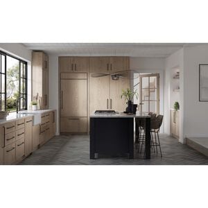 Sub-Zero Classic Series 36 in. Built-In 20.7 cu. ft. Left-Hinged Smart Bottom Freezer Refrigerator with Professional Handles & Internal Water Dispenser- Stainless Steel, , hires