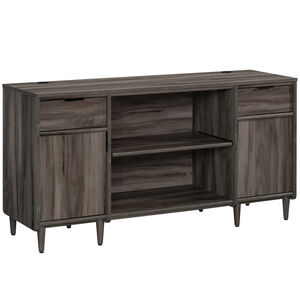 Sauder TV Stand with 2 Drawers and 2 Shelves - Fits TVs up to 65" - Mahogany Brown, , hires