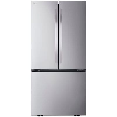 LG 33 in. 20.8 cu. ft. Smart Counter Depth French Door Refrigerator with Ice Maker - PrintProof Stainless Steel | LF21G6200S