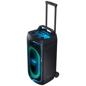 Samsung Sound Tower Portable Party Speaker with Built-in Battery & Wheels - Black, , hires