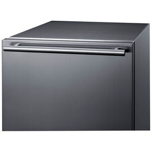 Summit 18 in. 3.4 cu. ft. Outdoor Refrigerator Drawer - Stainless Steel/Panel Ready, , hires