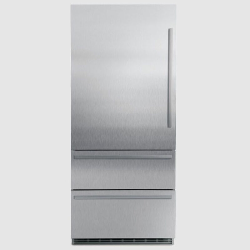 Liebherr Oval Handle Set for Refrigerators(3 Set) - Stainless Steel, , hires