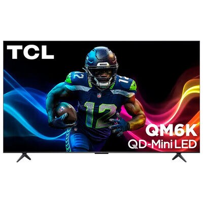 TCL - 85" Class QM6K Series QD-Mini LED QLED 4K UHD Smart Google TV | 85QM6K