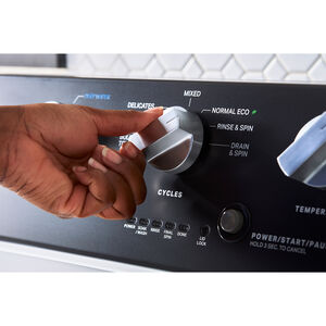 Maytag 27 in. 3.5 cu. ft. Top Load Washer with Dual-Action Agitator & Power Wash Cycle - White, , hires