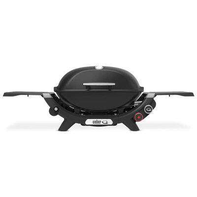 Weber Q 2800N+ Series 2-Burners Liquid Propane Gas Grill with Electronic Ignition System - Midnight Black | 1500375