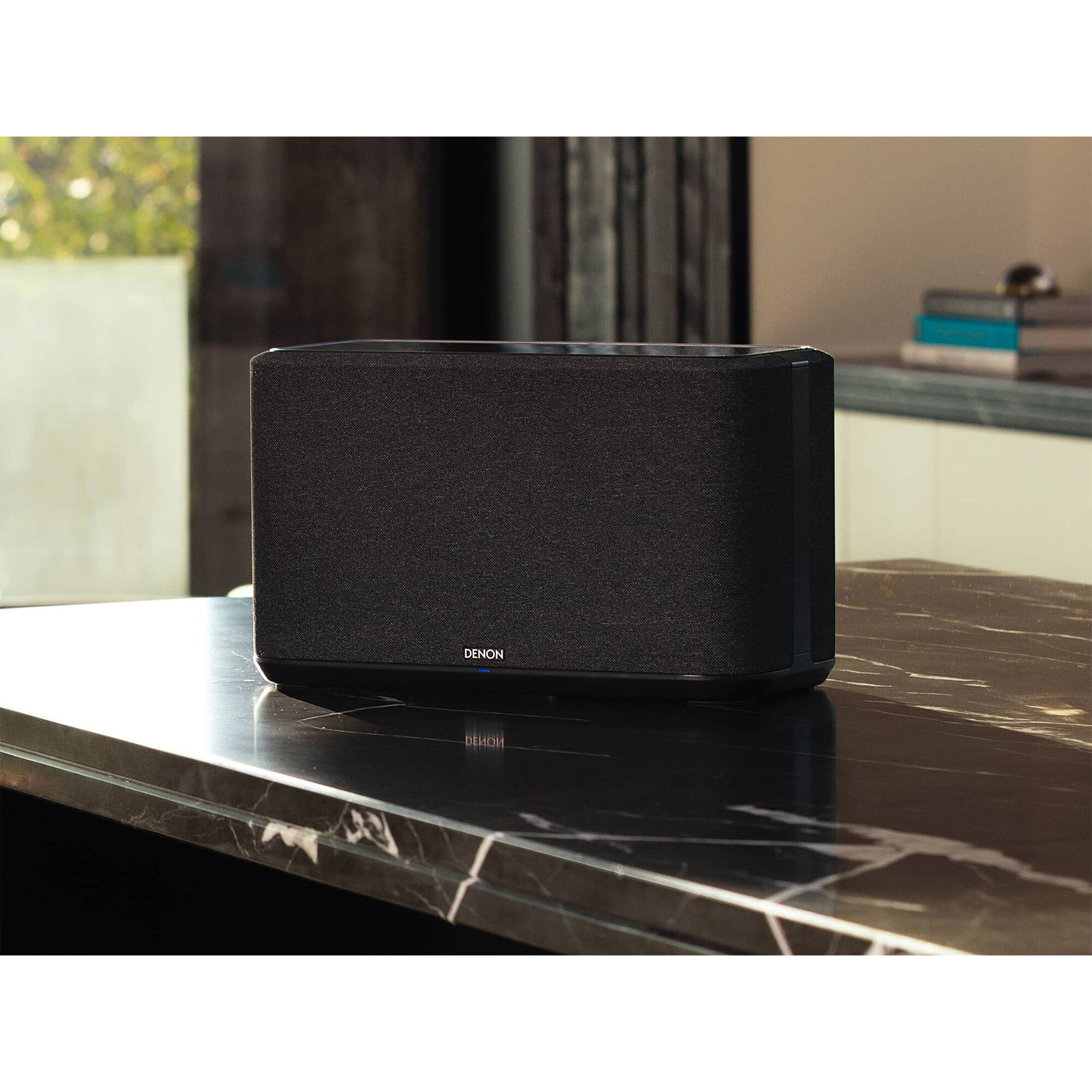 DENON  350 ブラック　Bluetooth スピーカー Denon Home 350 Large Smart Speaker with Built-In HEOS (Each