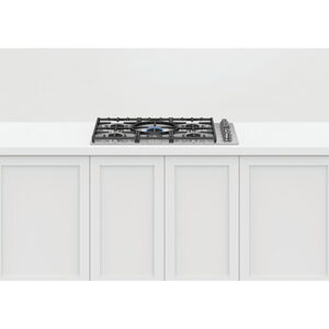 Fisher & Paykel Series 9 36 in. 5-Burner Natural Gas Cooktop with Simmer Burner & Power Burner - Stainless Steel, , hires
