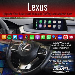 RDVFL Wireless CarPlay/Android Auto for Lexus Vehicles w/ LARGE TOUCHPAD and 7" or 8" Screen, , hires