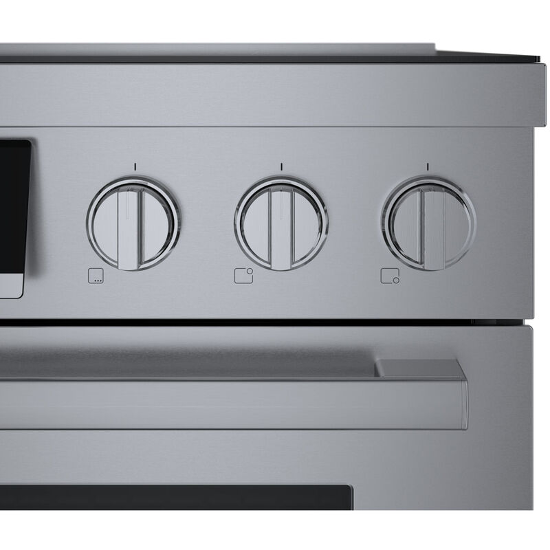 Bosch 800 Series 36 in. 3.7 cu. ft. True European Convection Electric Range with 5 Induction Burners - Stainless Steel, , hires