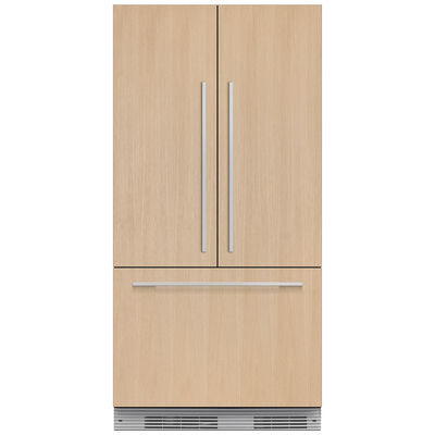 Fisher & Paykel Series 7 36 in. 16.8 cu. ft. Built-In Smart Counter Depth French Door Refrigerator with Ice Maker - Custom Panel Ready | RS36A72J1N