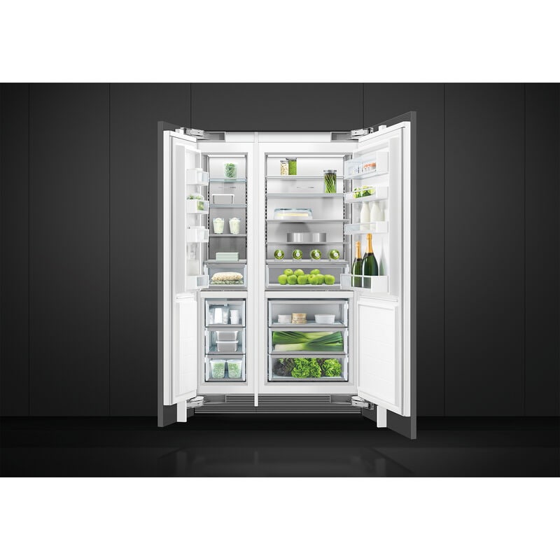 Fisher & Paykel Series 9 18 in. 7.8 cu. ft. Built-in 4-Drawers Compact Upright Freezer with Ice-Maker & Adjustable Shelves - Custom Panel Ready, , hires