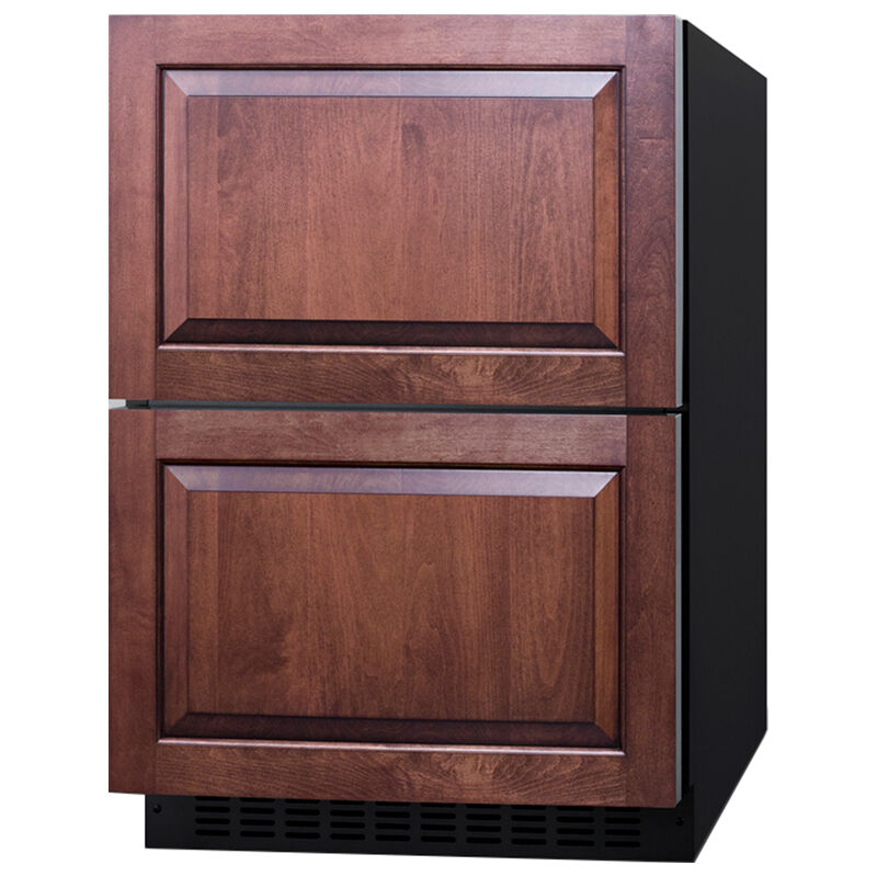 Summit 24 in. 3.7 cu. ft. Outdoor Refrigerator Drawer - Custom Panel Ready, , hires