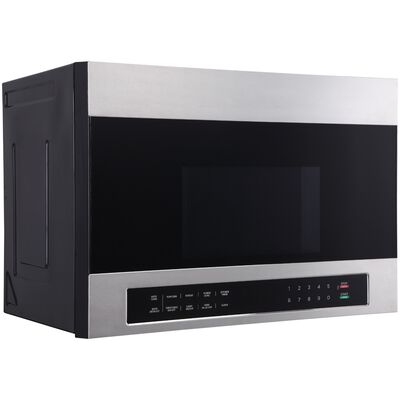 Avanti 24 in. 1.3 cu. ft. 1000W Over-the-Range Microwave with 300 CFM & Sensor Cooking - Stainless Steel | MOTR13D3S