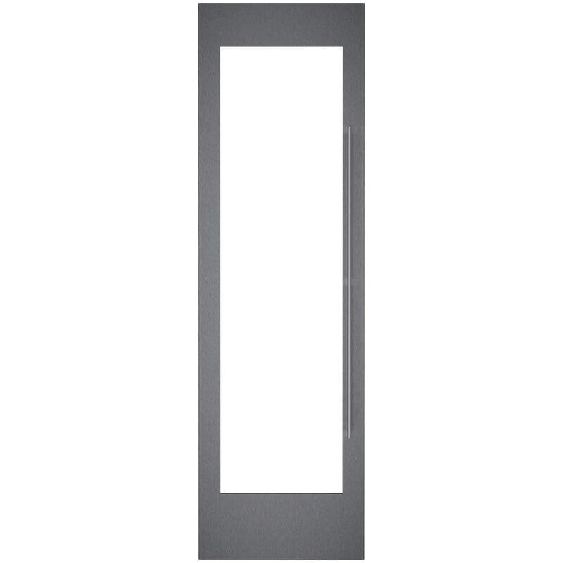 Gaggenau Vario Cooling Expressive Series 24 in. Left-Hinged Door Panel - Brushed Stainless Steel, , hires