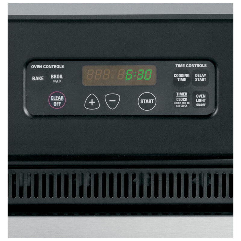 GE 24 in. 2.7 cu. ft. Electric Single Wall Oven - Stainless Steel, , hires