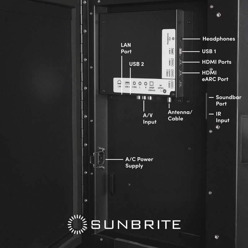 SunBrite TV - Veranda 4 Series 55" Class Full Shade 4K UHD LED Smart webOS Outdoor TV, , hires